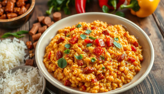 Recette risotto au chorizo : un plat savoureux et réconfortant