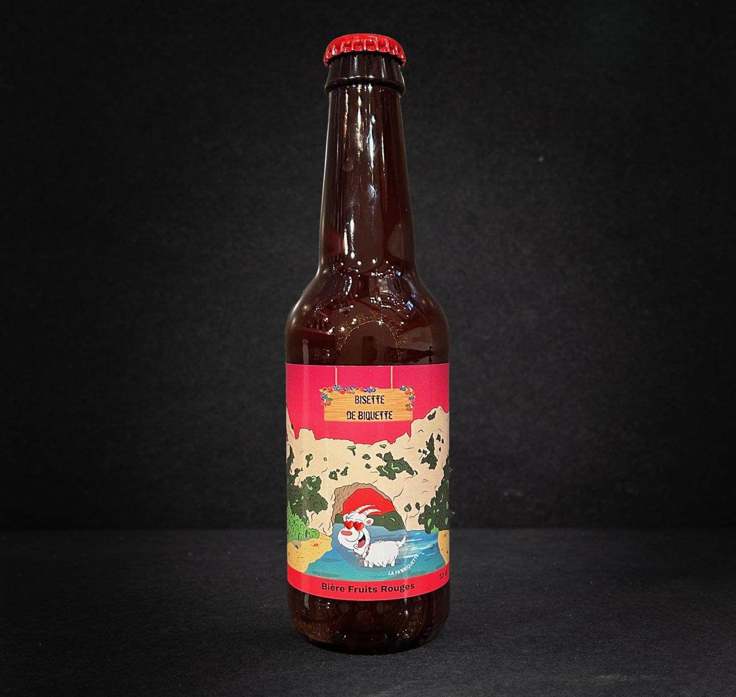 Bière aux Fruits Rouge - Bisette de Biquette