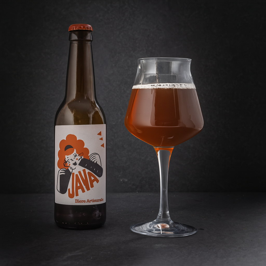 Bière Ambrée - Brasserie JAVA