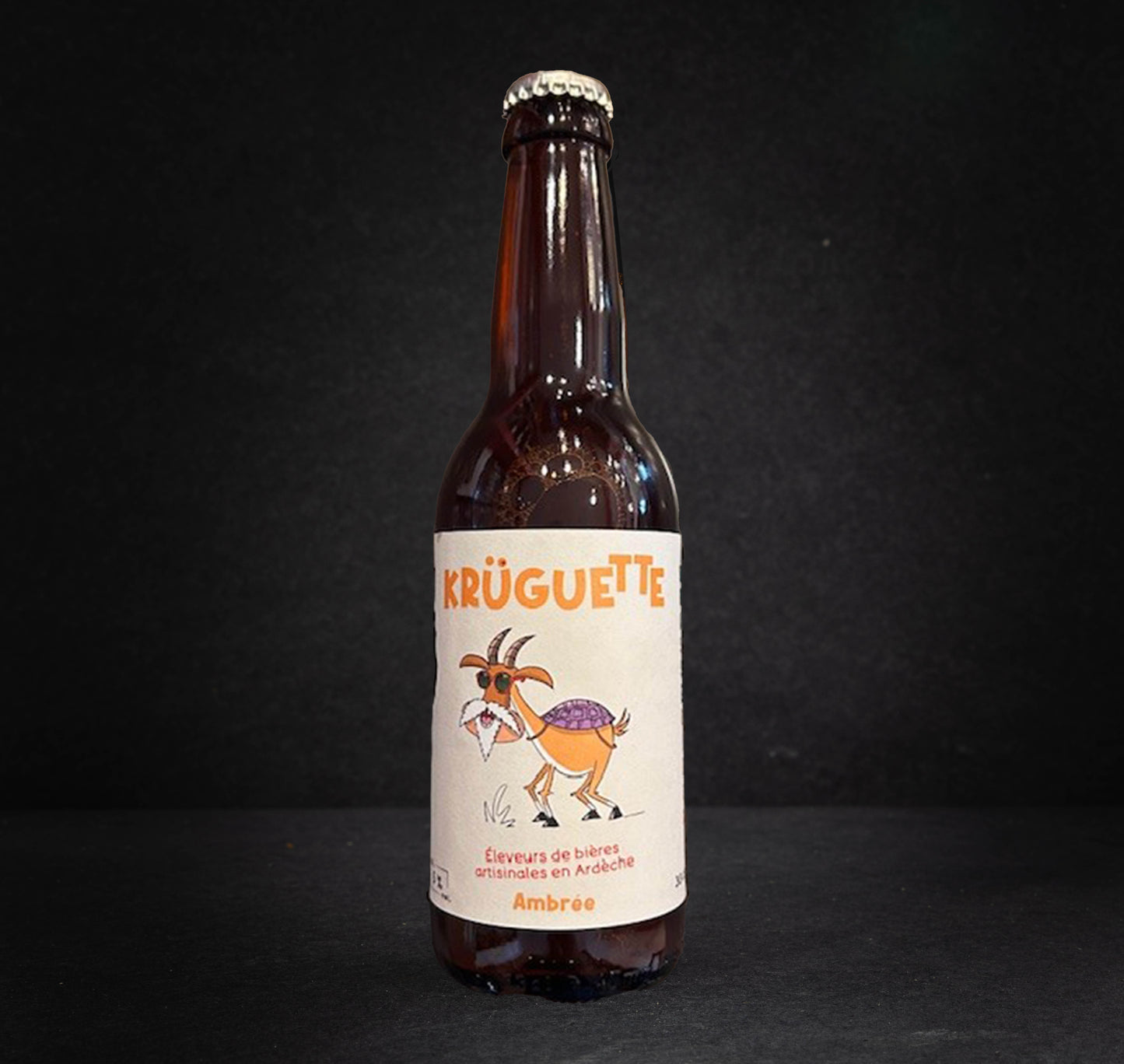 Bernsteinfarbenes Bier - La Krugette