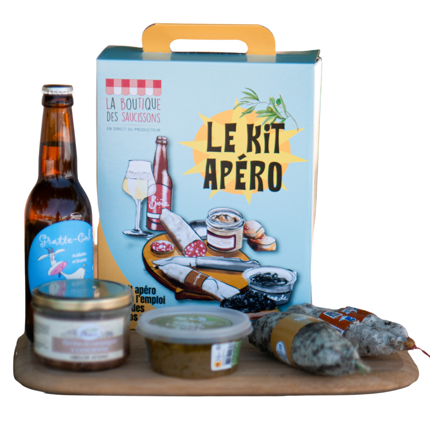 Personnalisez votre box saucisson