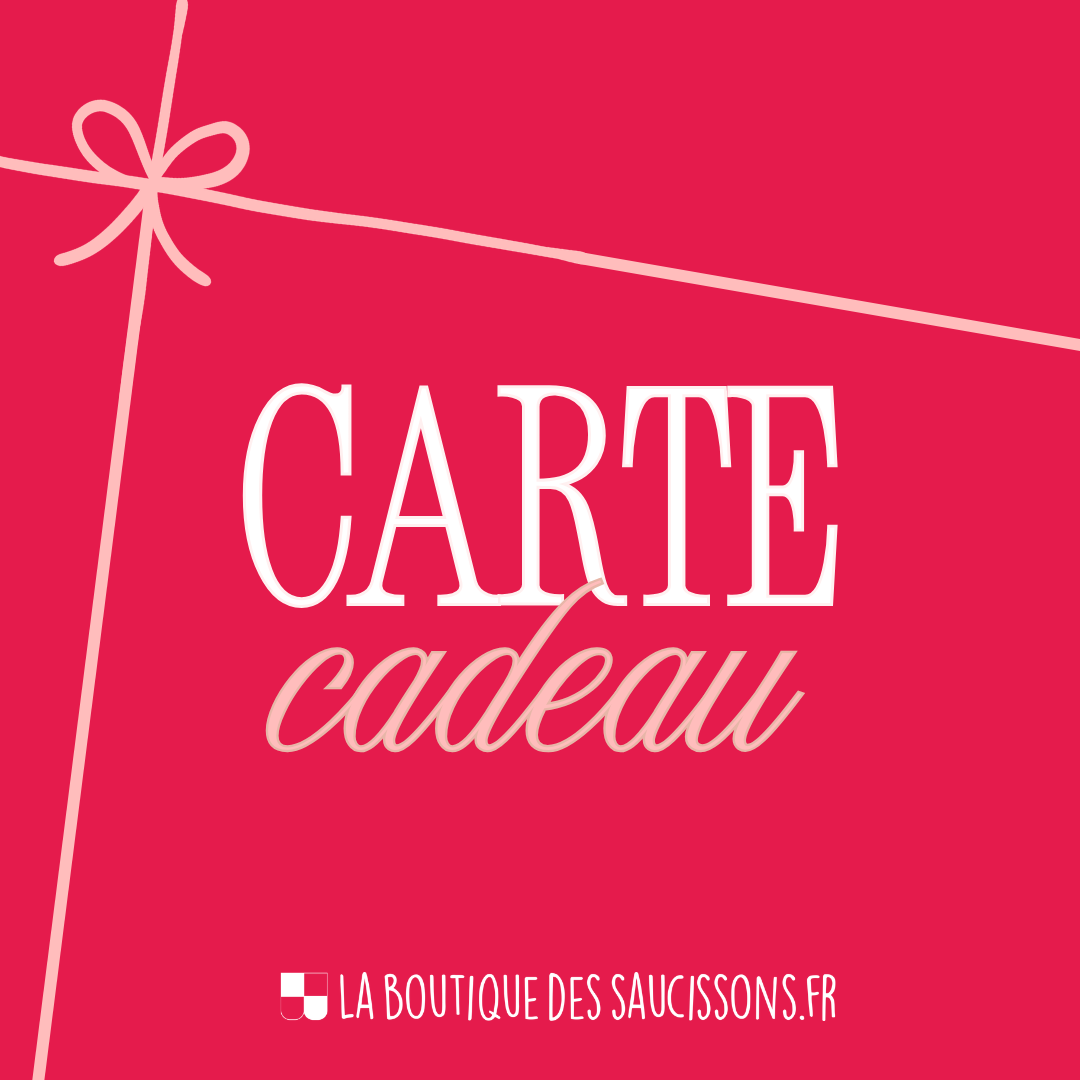 carte cadeau saucissons