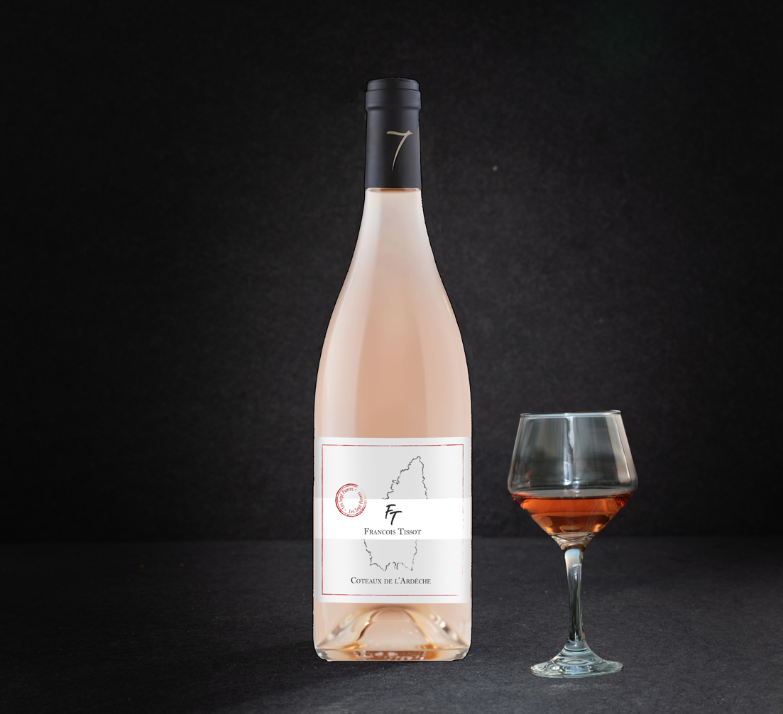 Coteau de l'ardèche rosé