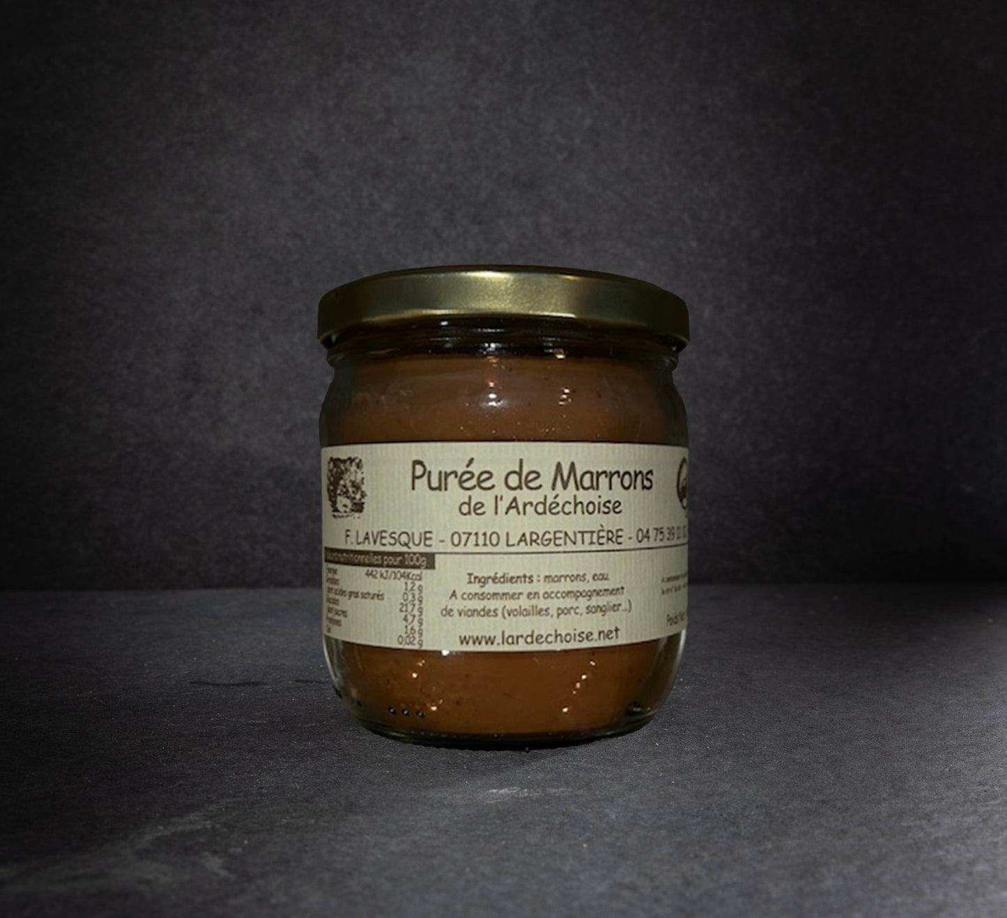 Chestnut puree