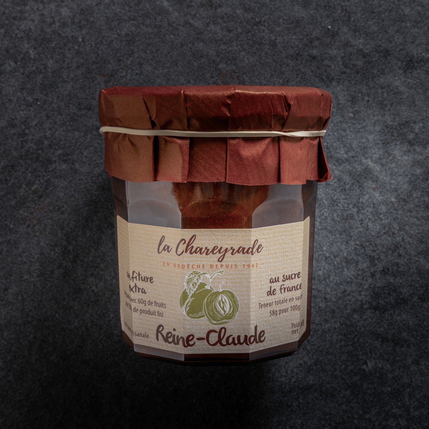 Greengage-Pflaumenmarmelade