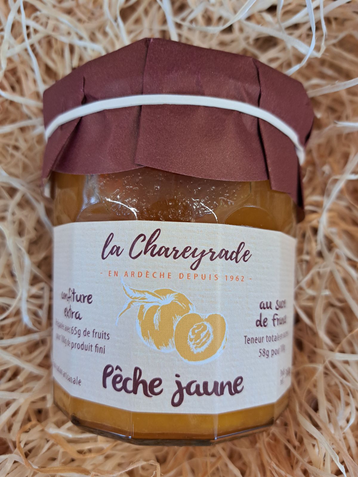 Confiture de pêche jaune artisanal – La Boutique des Saucissons