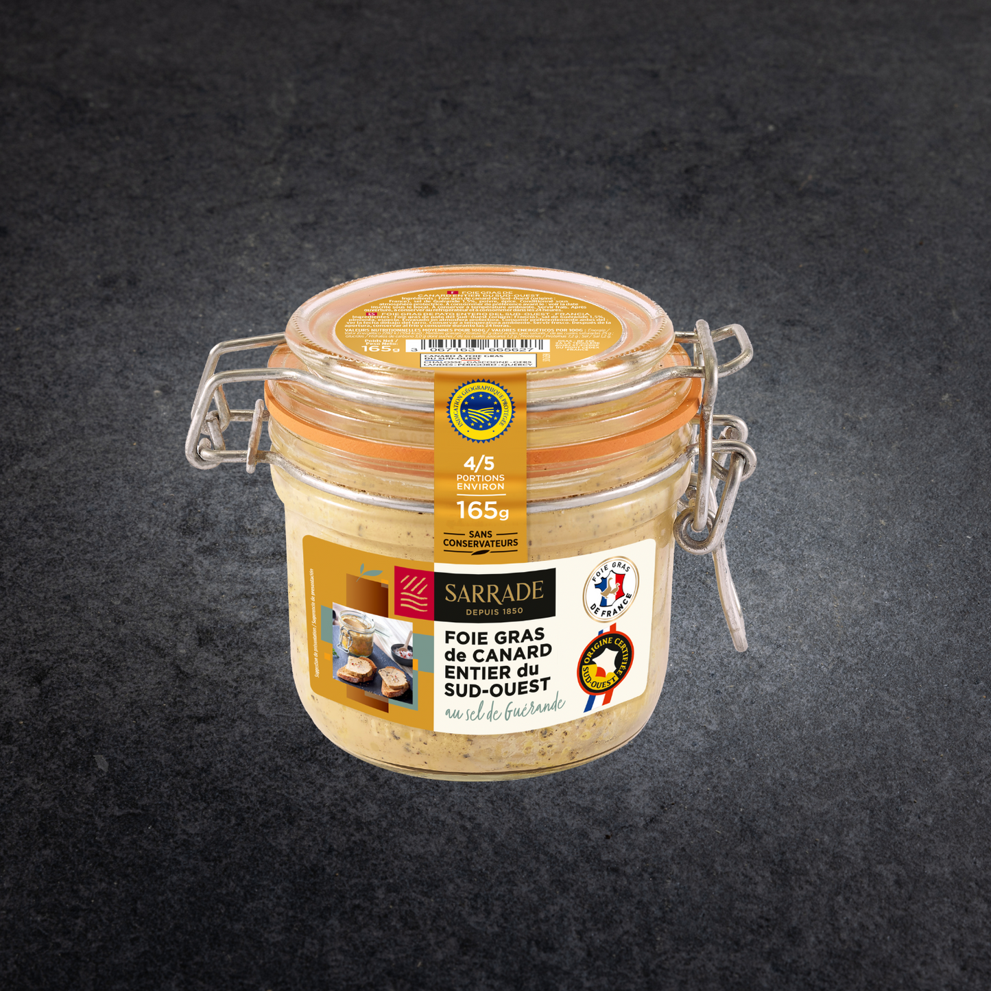 Foie gras de canard entier IGP