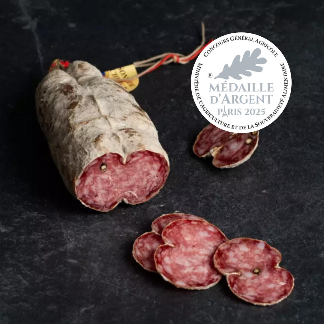Saucisson sec Bridé au Saint Joseph de l'Ardèche