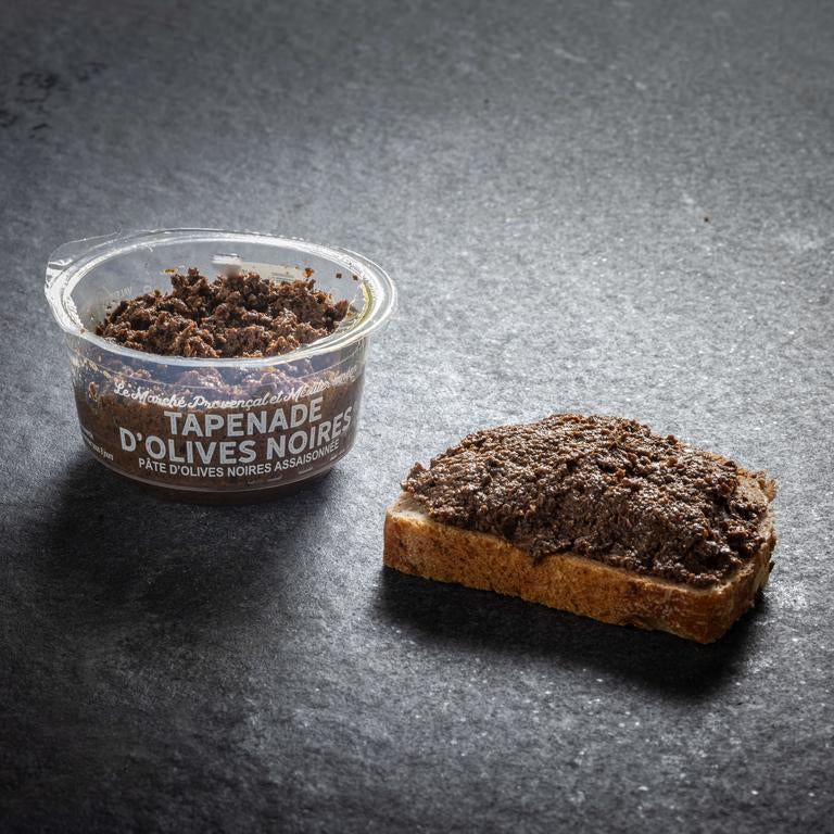 tapenade-aux-olives-noires + tartine