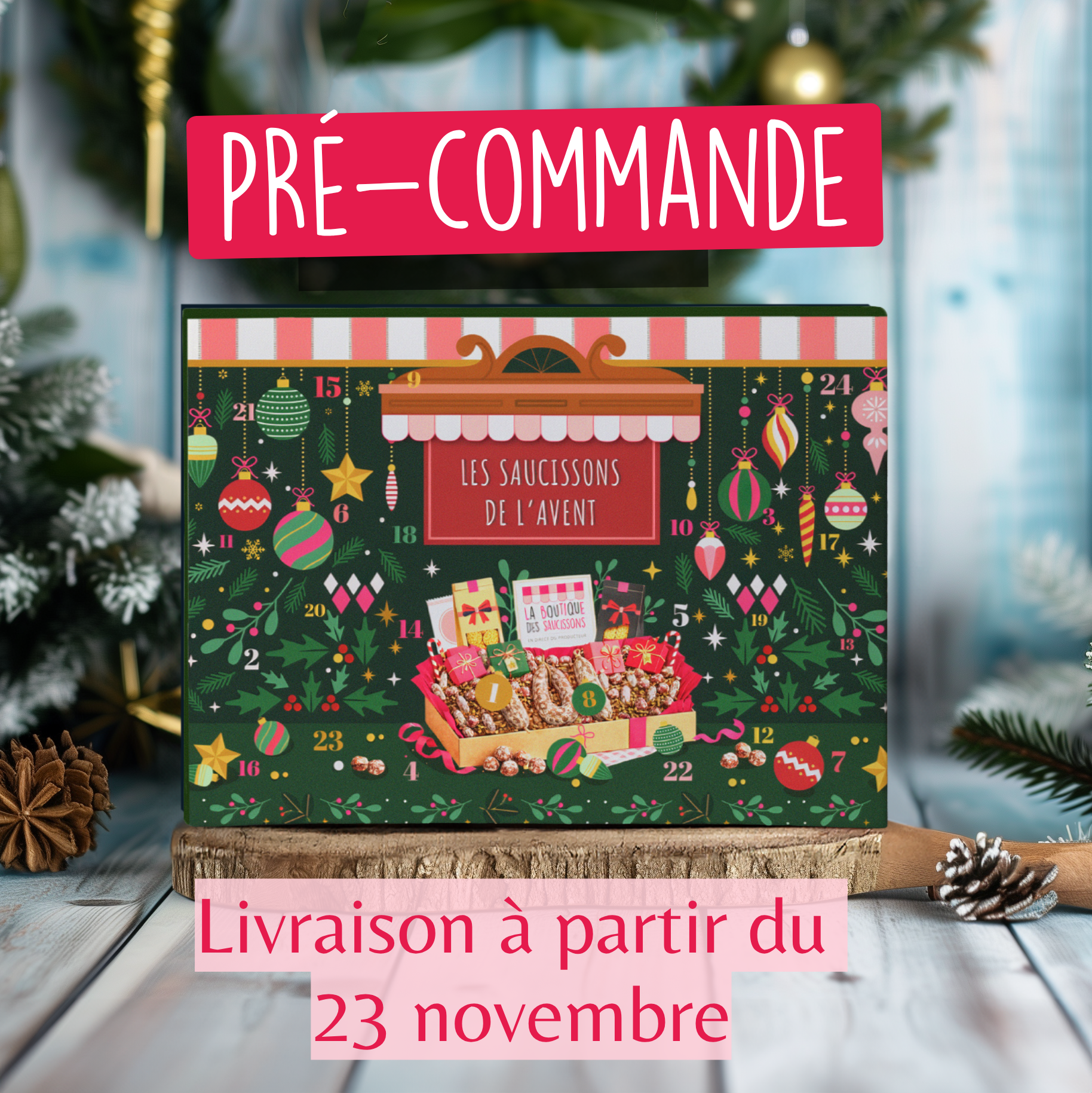 Calendriers de l'Avent Saucisson