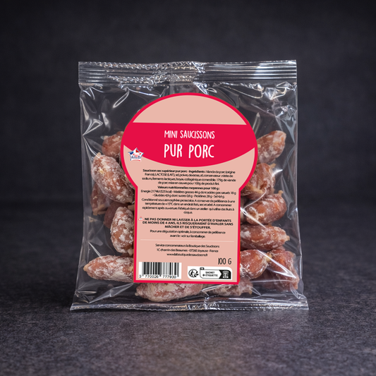 mini saucisson nature