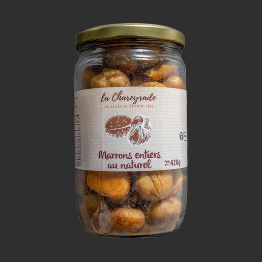 Marrons entiers au naturel 420 g – La Boutique des Saucissons