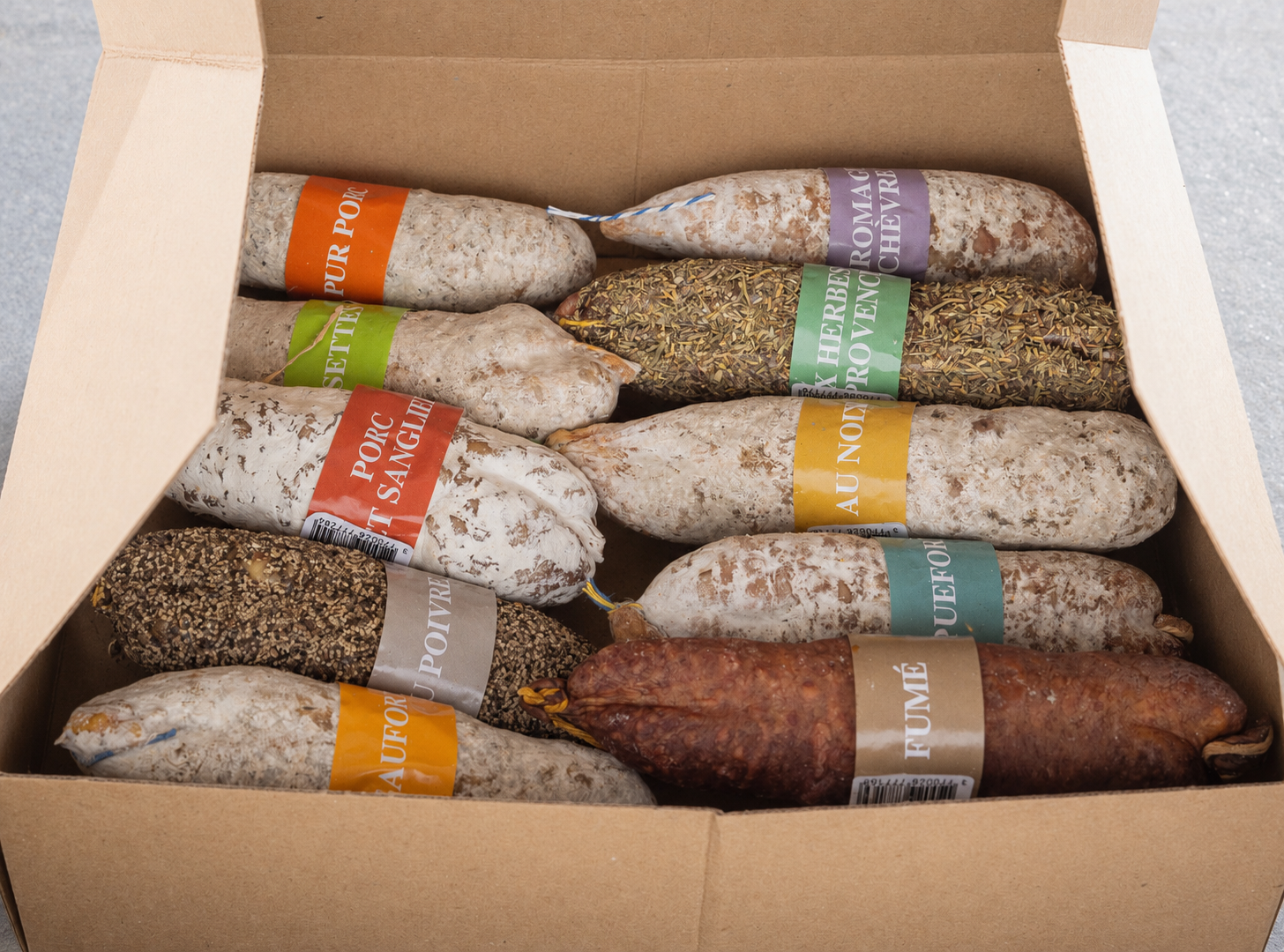 Box Aromatisée – 10 Saveurs – coffret / présentation (3)