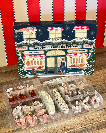 Adventskalender für handwerklich hergestellte Wurstwaren