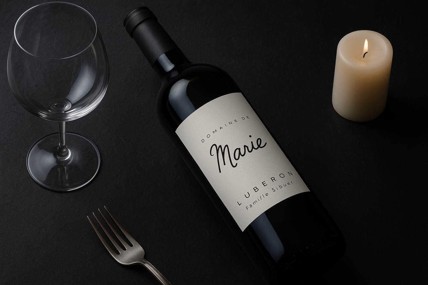 Vin Rouge du Luberon Marie AOP