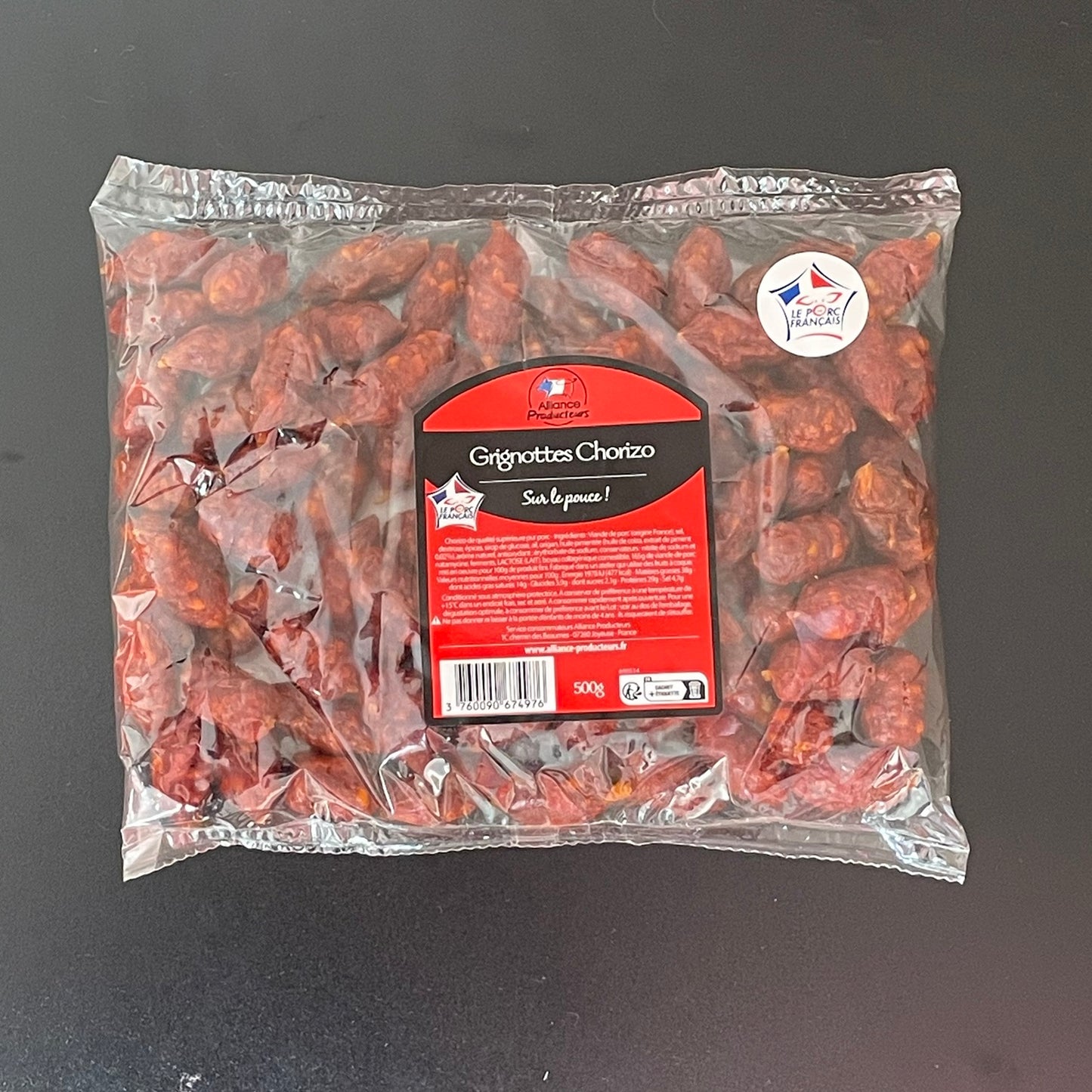 Grignottes au Chorizo