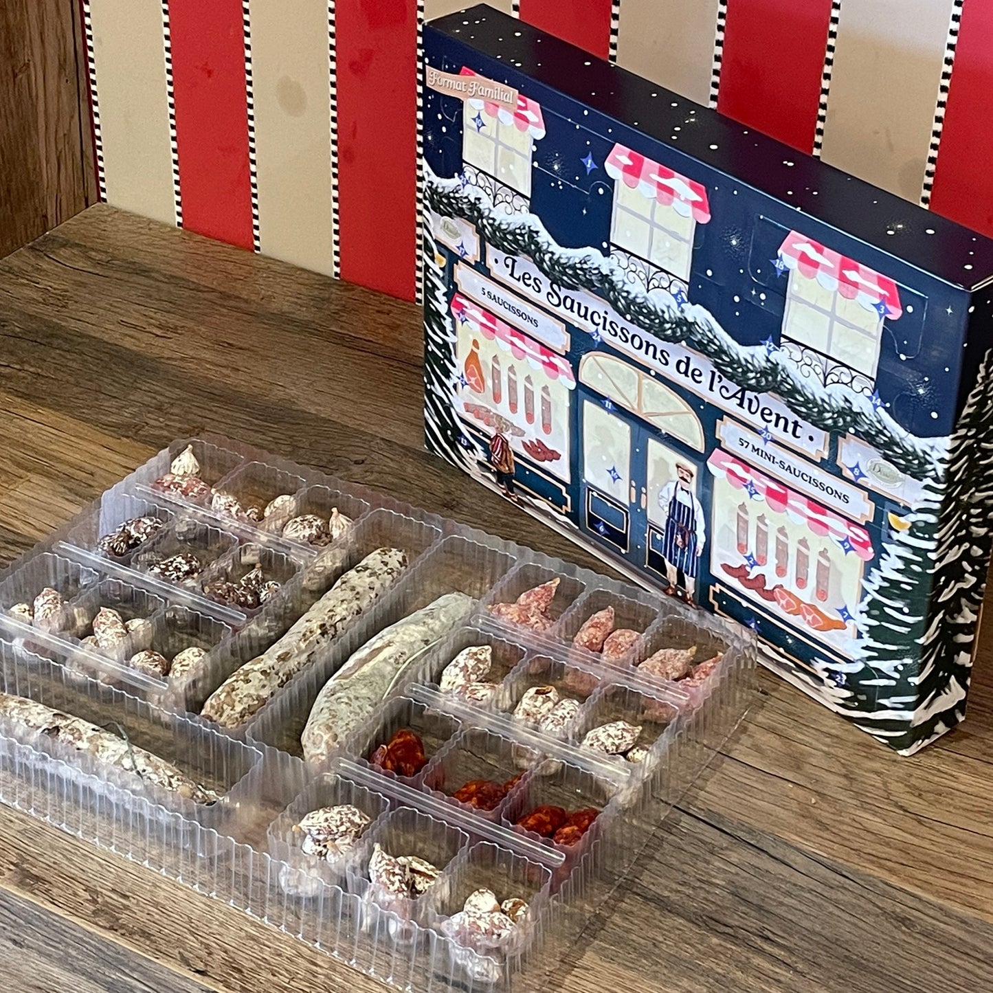 Adventskalender für handwerklich hergestellte Wurstwaren