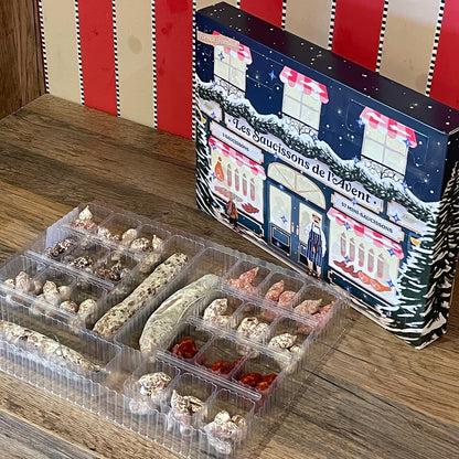 Adventskalender für handwerklich hergestellte Wurstwaren
