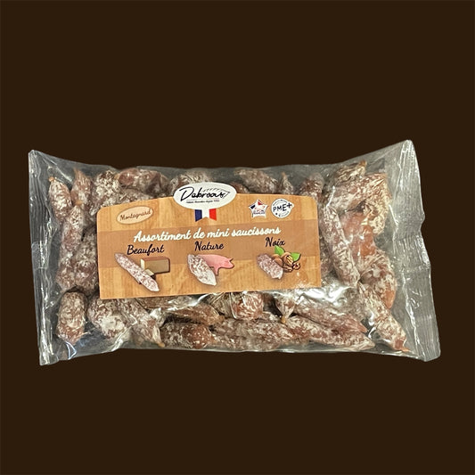 Mix Apéro Montagnard, mini-saucissons secs au fromage de montagne – La Boutique des Saucissons
