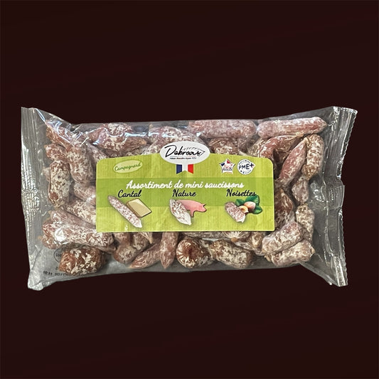 Mix Apéro Campagnard, assortiment de mini-saucissons secs artisanaux – La Boutique des Saucissons