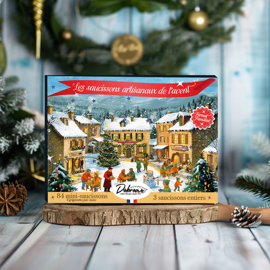 Adventskalender für handwerklich hergestellte Wurstwaren