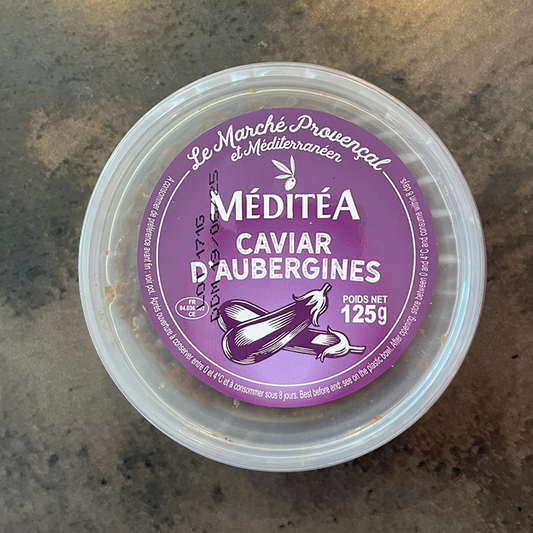 caviar d'aubergine - meditea