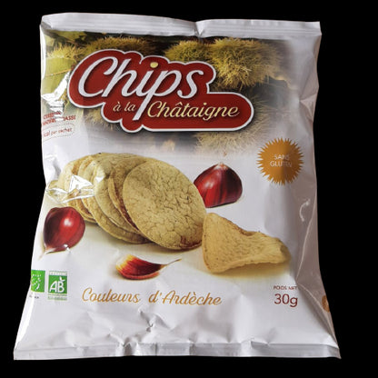 Chestnut crisps