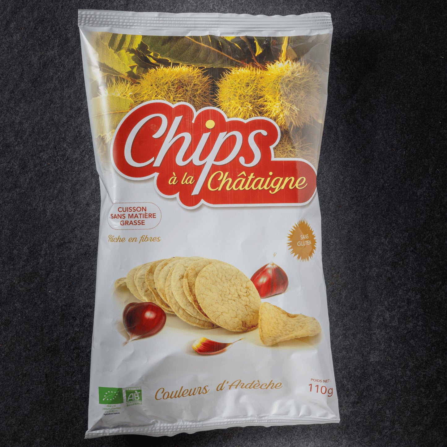 Chestnut crisps