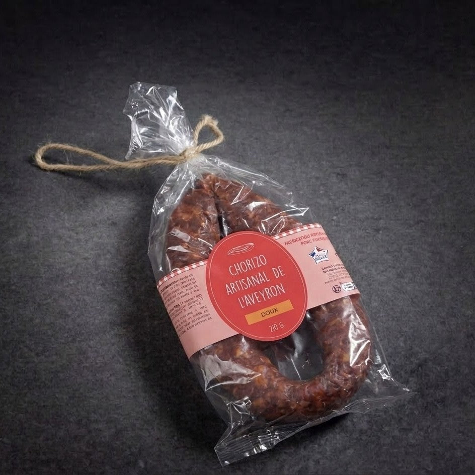 chorizo doux de l'aveyron
