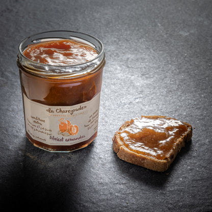 Apricot almond jam