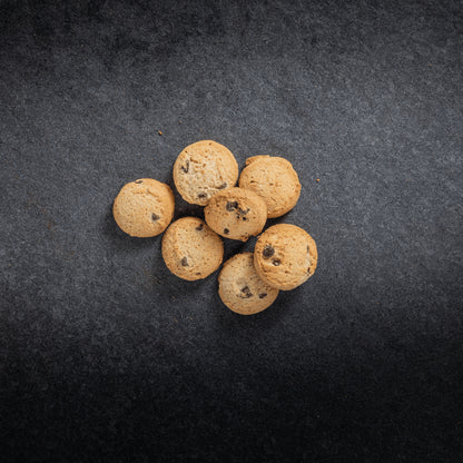 Chestnut and chocolate chip cookies