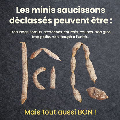 Panier Mini-Saucissons Déclassés Anti-Gaspi - 2kg