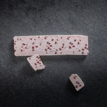 nougat tendre à la framboise