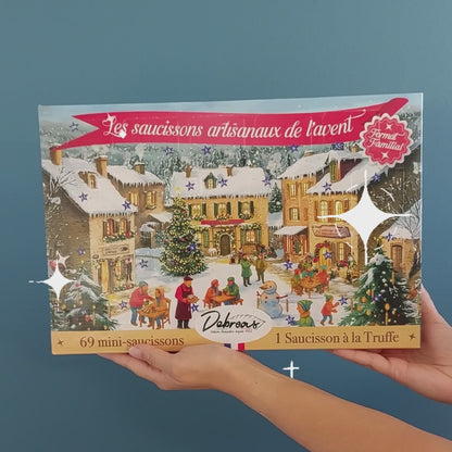 Le petit calendrier de l'Avent saucisson 2026 ouvert