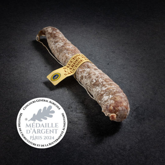 Saucisse droite de l’Ardèche IGP