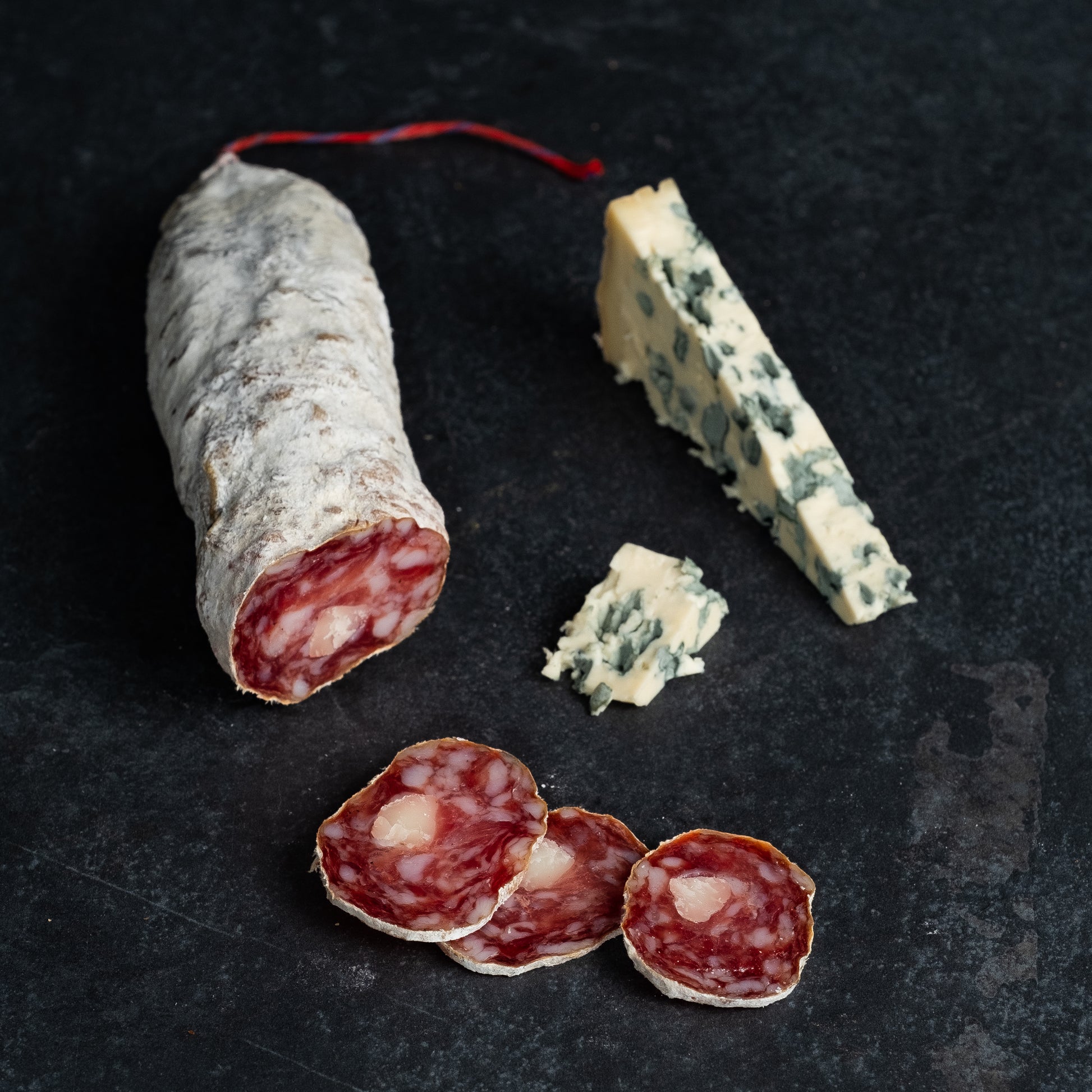 saucisson au roquefort