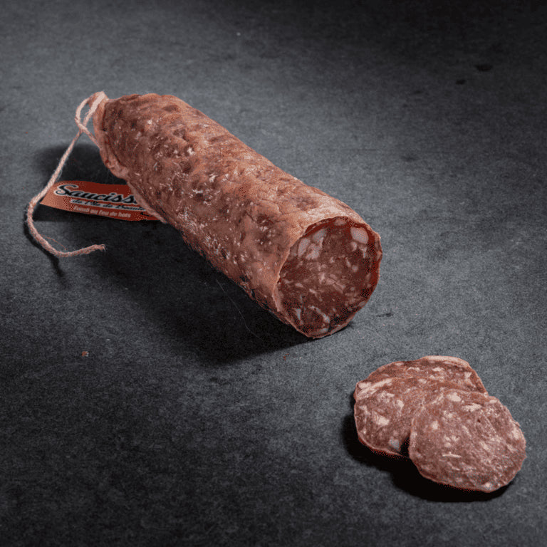 Pure smoked pork Corsican sausage