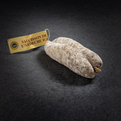 Dry sausage from Ardèche PGI