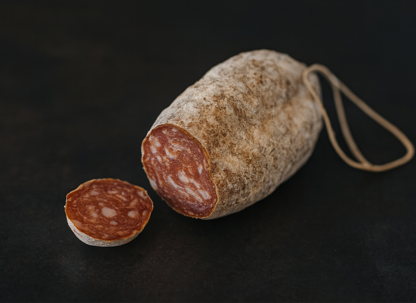 saucisson jesus coupé