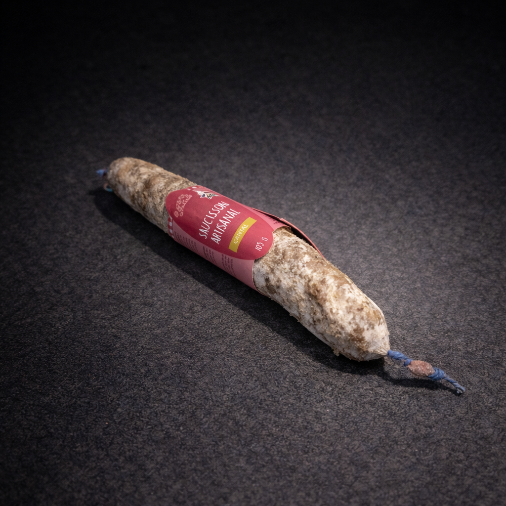 mini saucisson au cantal 105gr