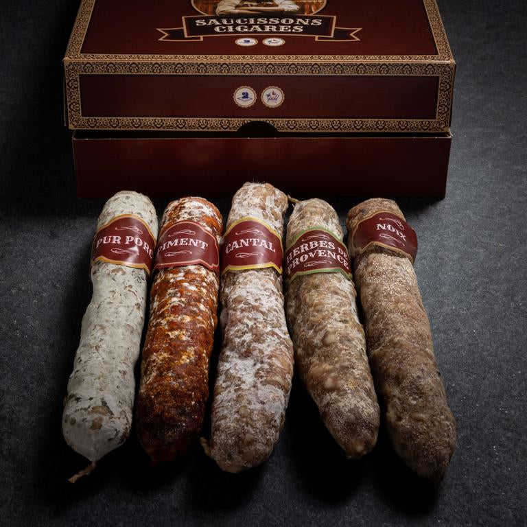 Coffret saucissons-cigares