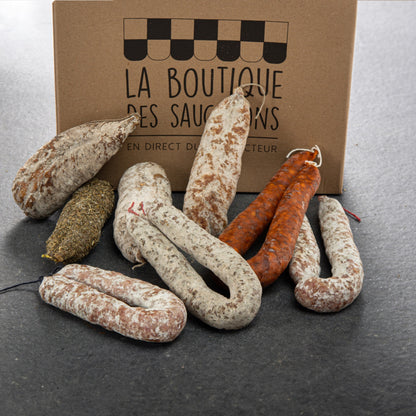 Panier de 2 kilos de saucissons déclassés